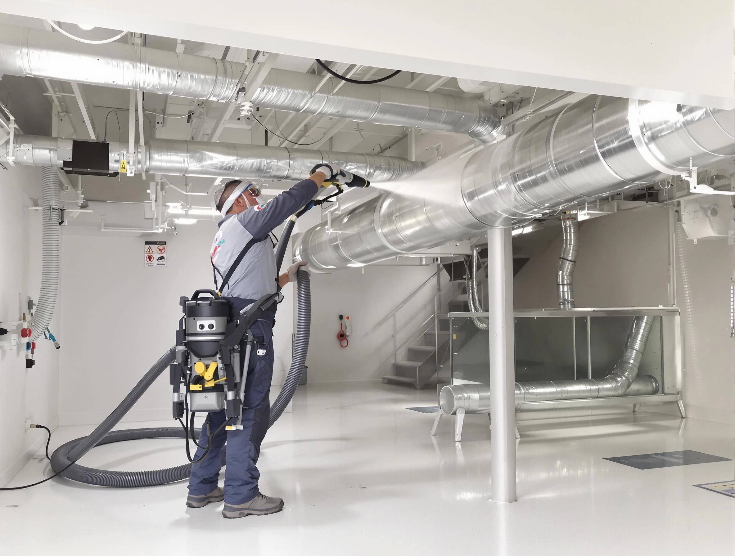 Professional central duct cleaning by Brockton Air Duct Cleaning in Brockton