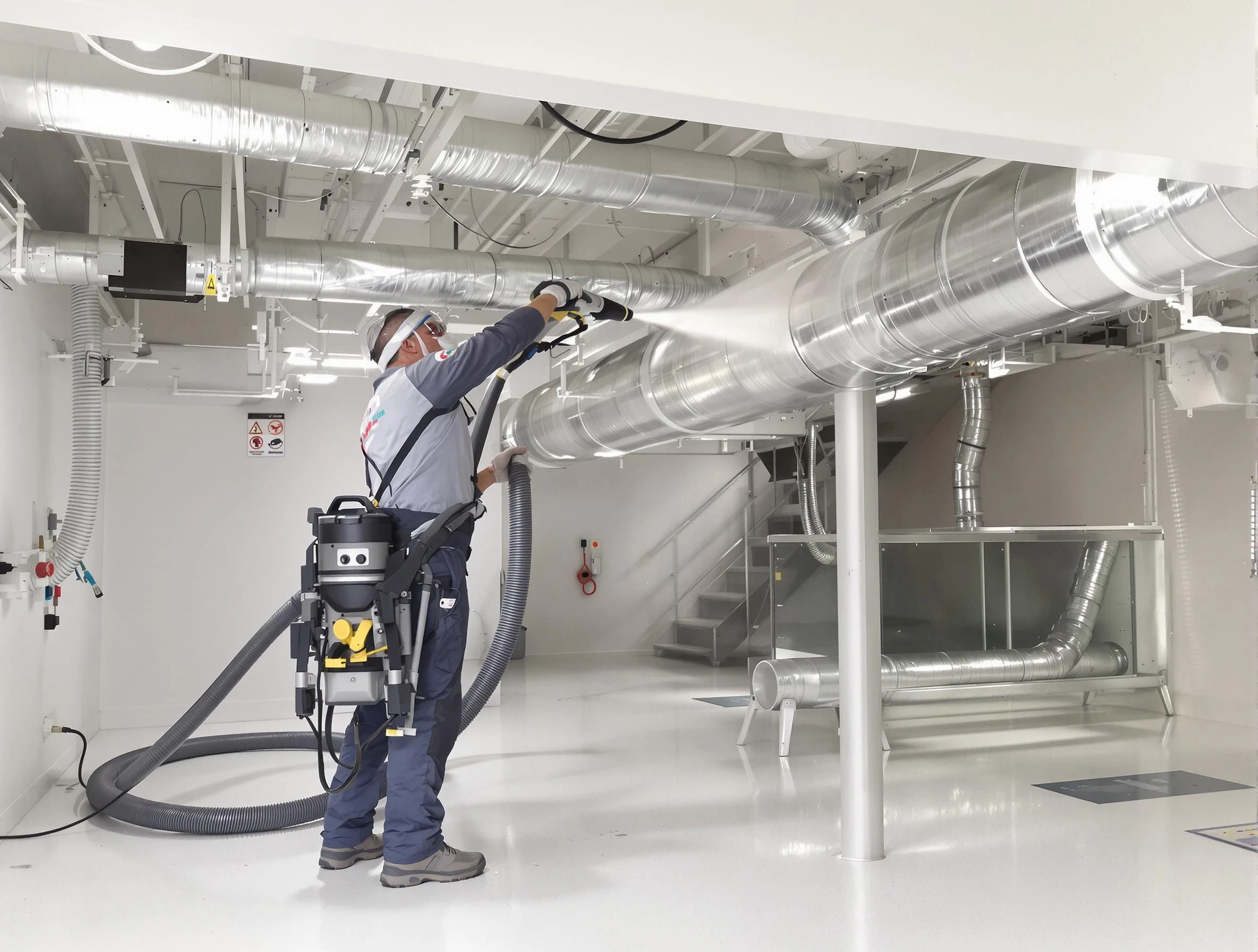 Professional central duct cleaning by Brockton Air Duct Cleaning in Brockton
