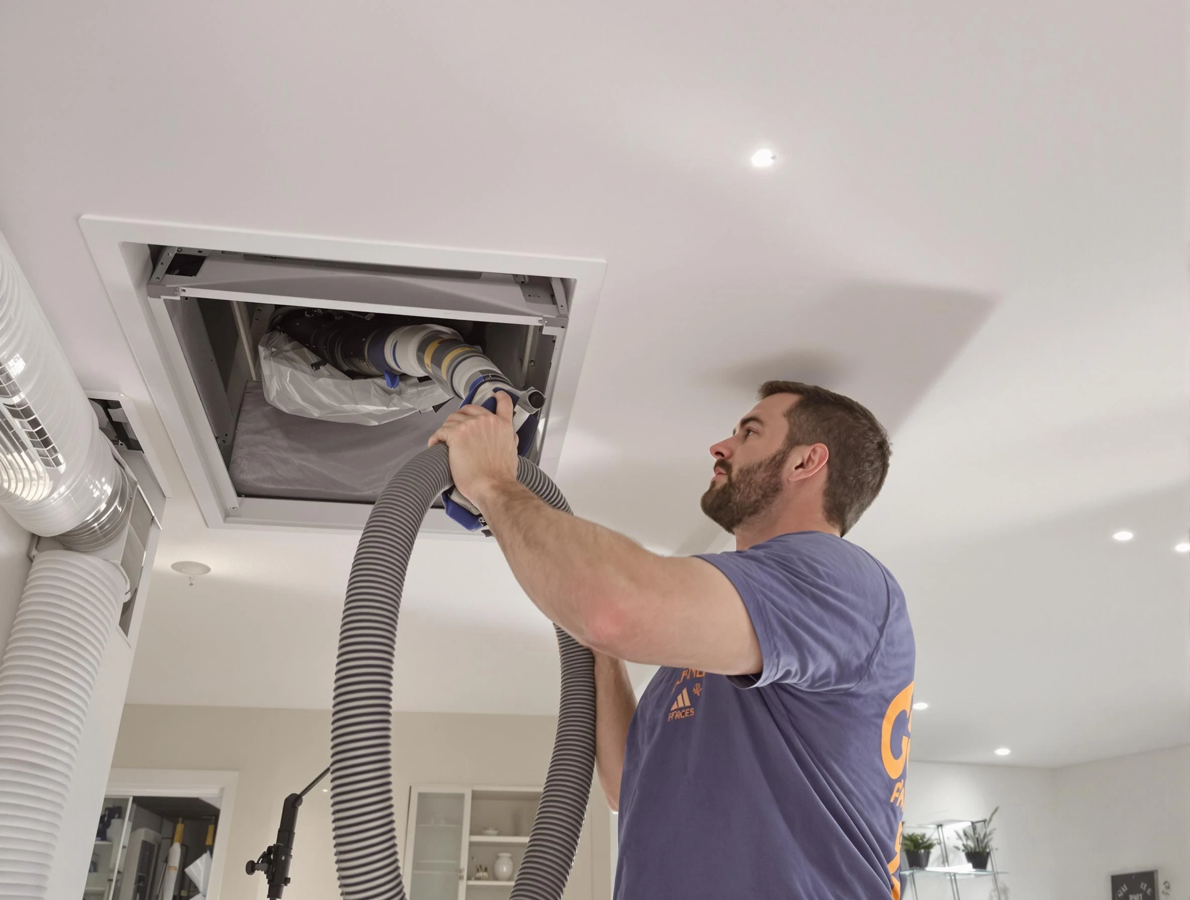 Precision indoor duct cleaning by Brockton Air Duct Cleaning in Brockton